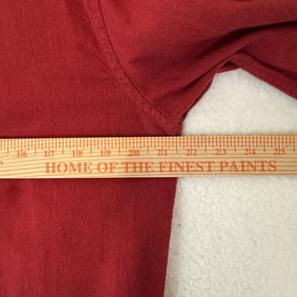 Banana Republic Men's Denny Flannel Shirt, Red Heather Size M Casual Business - Picture 9 of 11